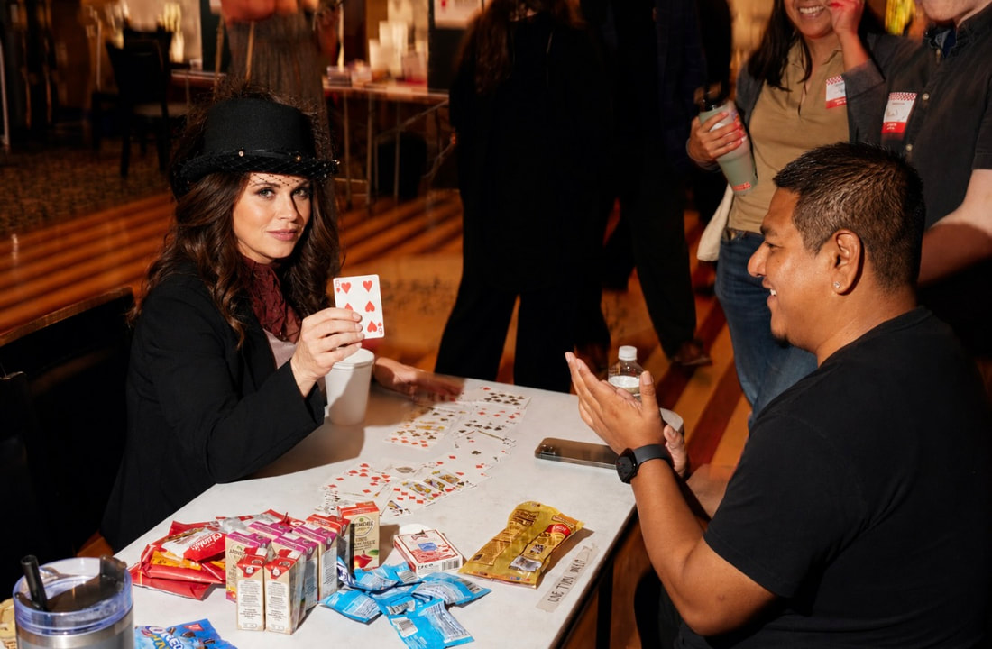 Volunteering at Magic Castle for American Red Cross