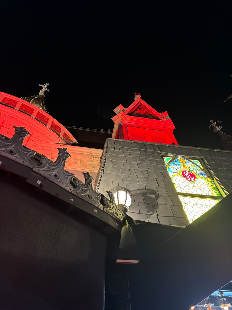 Melissa Wolfson at the Magic Castle in Hollywood, CA