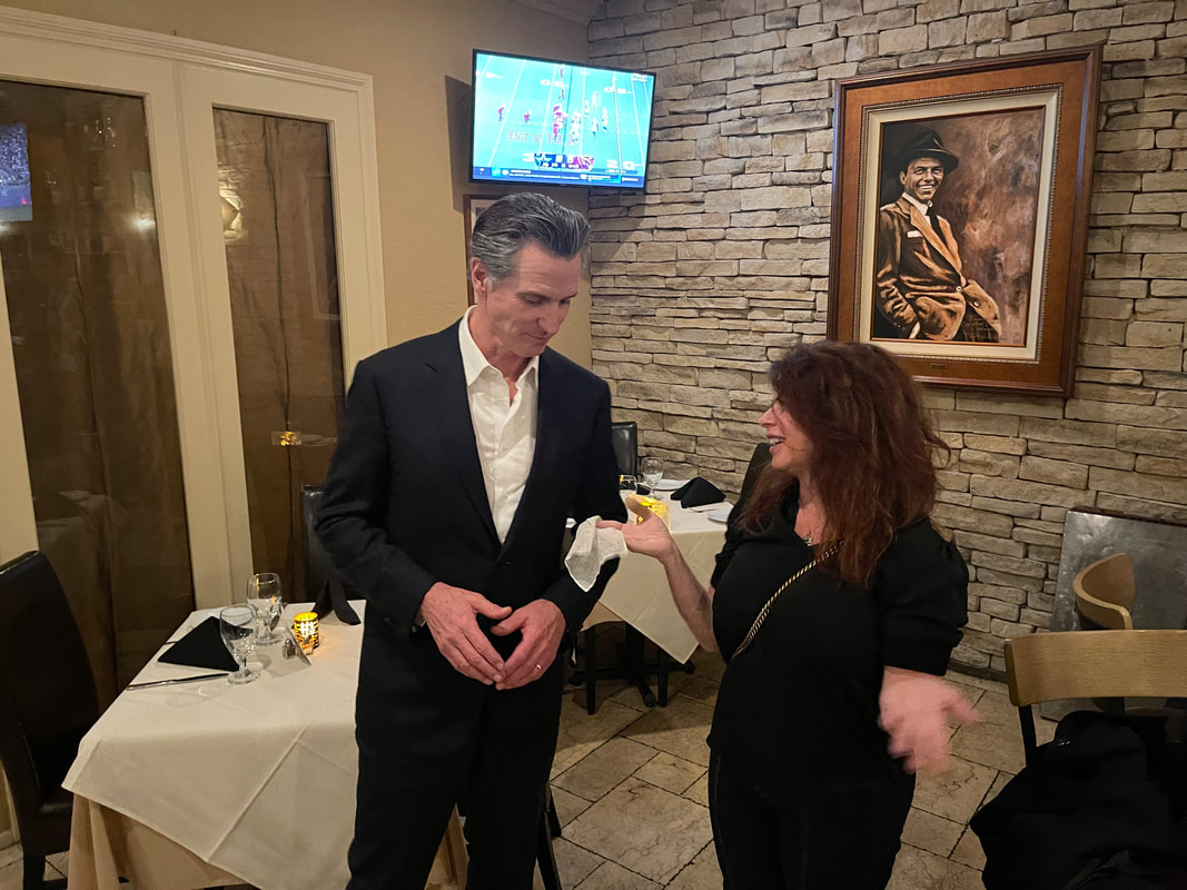 Gavin Newsom at Tuscany